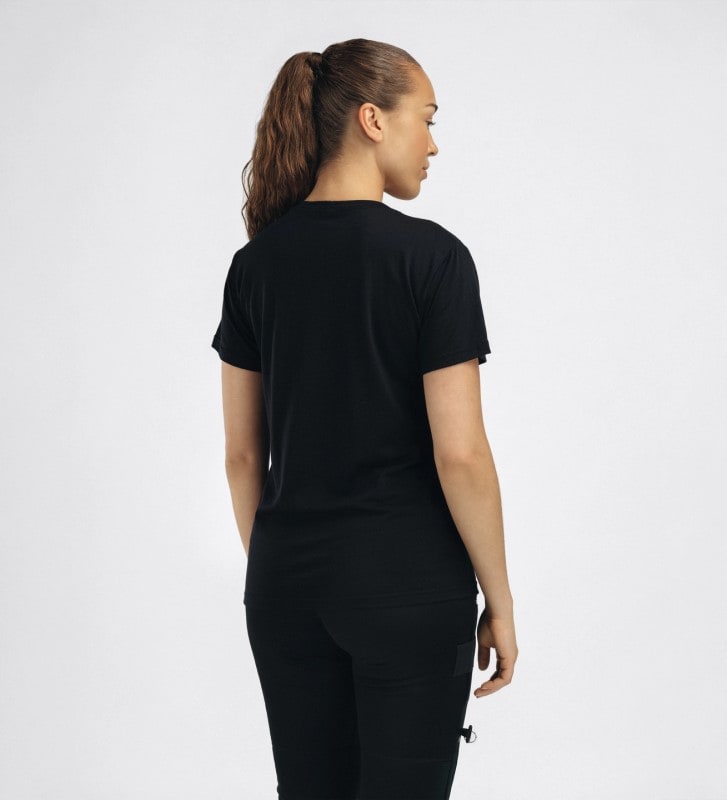 Aclima LightWool 140 classic tee antlers W's Jet Black