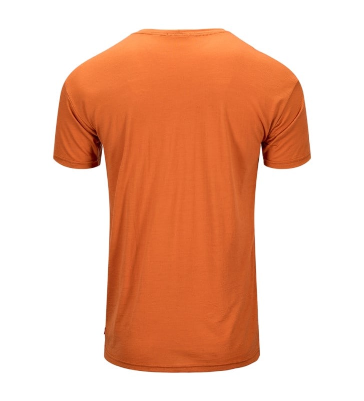 Aclima LightWool 140 Classic Tee Antler M's Apricot Orange