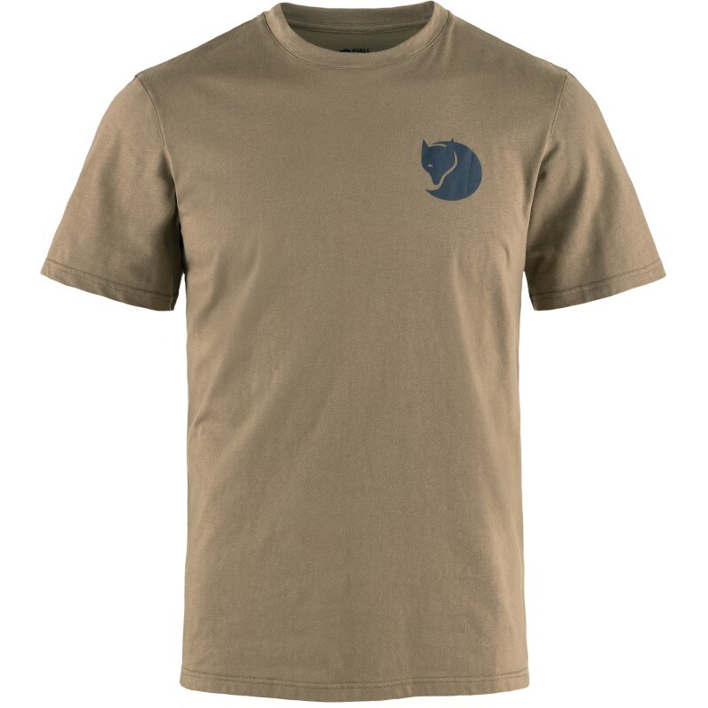Fjällräven Walk With Nature T-Shirt M Suede Brown