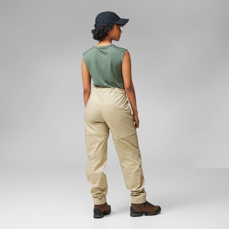 Fjällräven Abisko Hike Zip-Off Trousers Regular W Fossil
