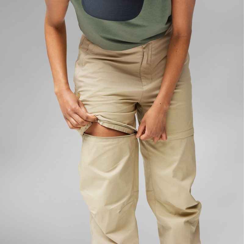 Fjällräven Abisko Hike Zip-Off Trousers Regular W Fossil