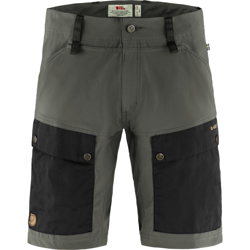 Fjällräven Keb Shorts Black - Stone Grey