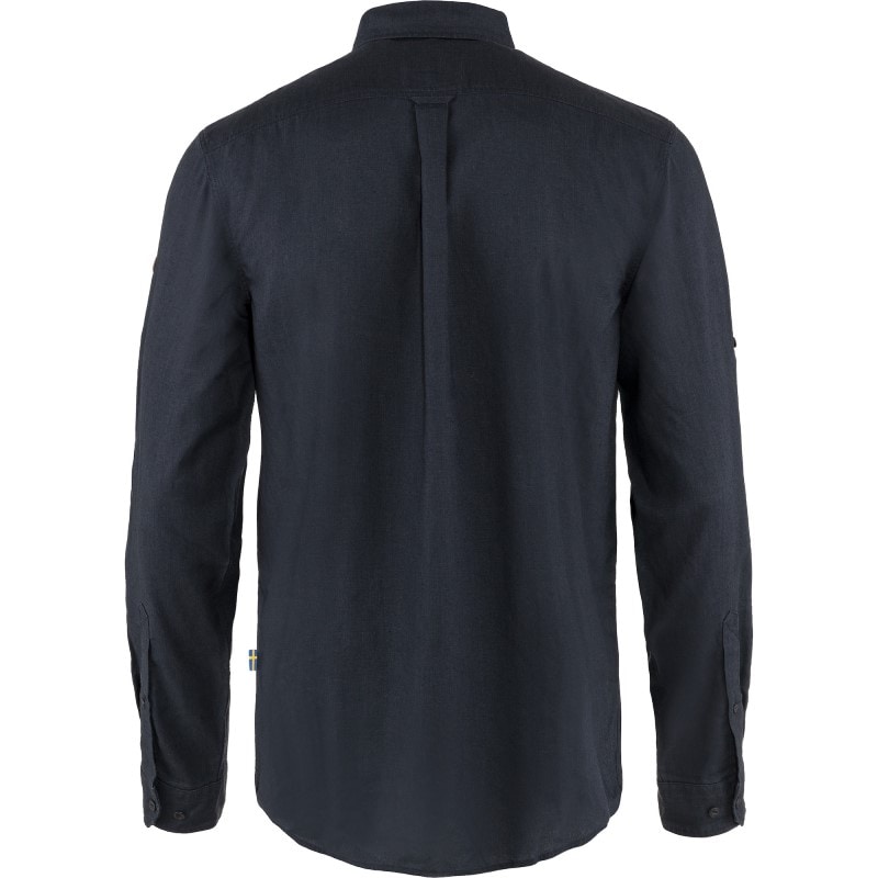 Fjällräven Övik Travel Shirt LS M Dark Navy