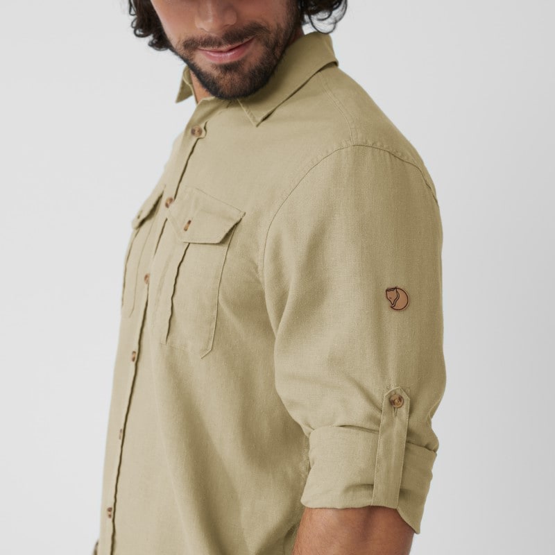 Fjällräven Övik Travel Shirt LS M Dark Navy