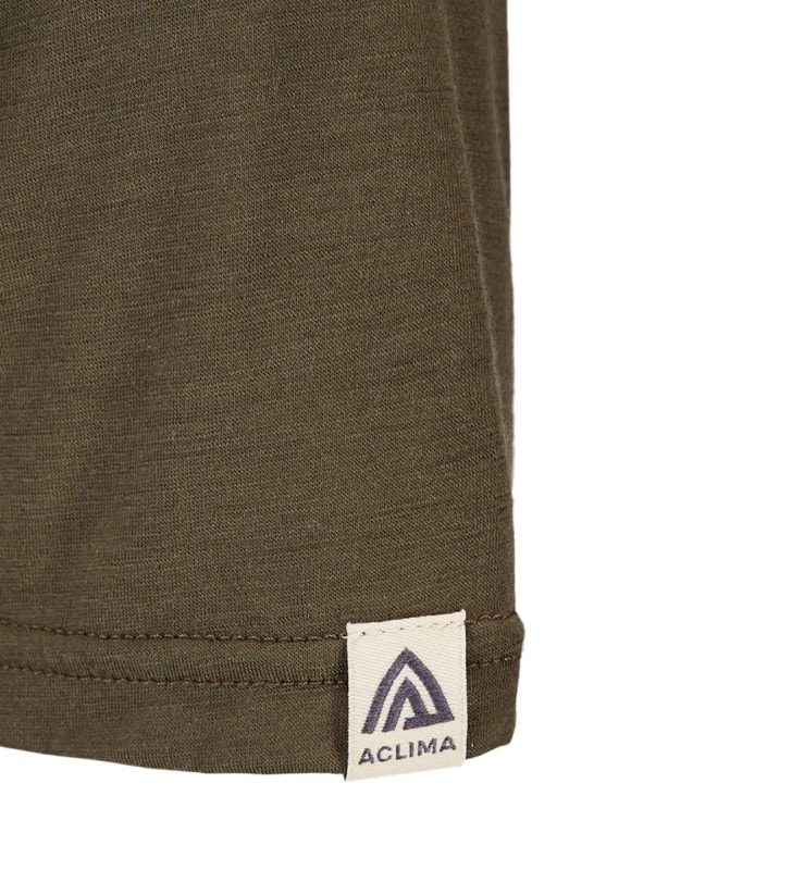 Aclima LightWool 140 classic tee antlers W's tarmac
