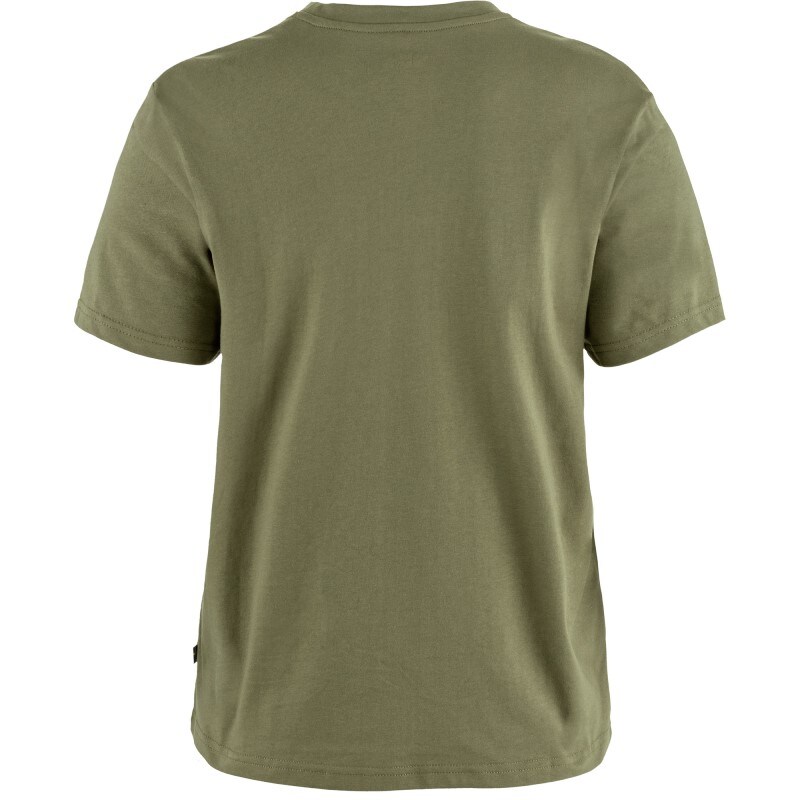 Fjällräven Lush Logo T-shirt W Green