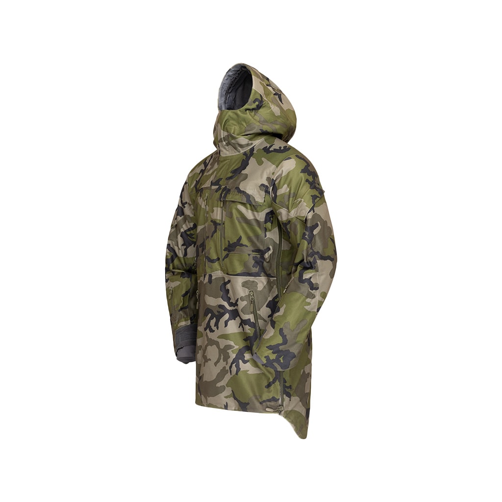 Norrøna Kvinnherad Gore-Tex Parka (M) Green Camo