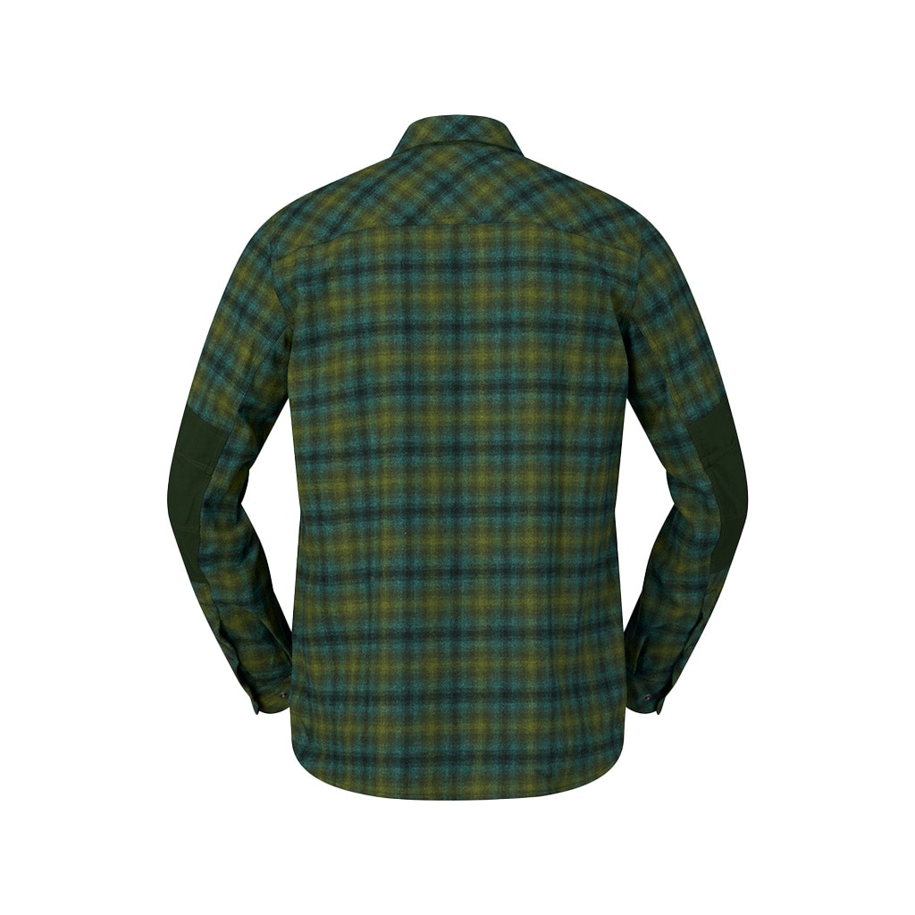 Norrøna Finnskogen Wool Shirt (M) Forest Green