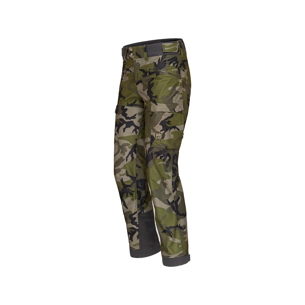 Norrøna Kvinnherad Gore-Tex pants (M) Green Camo