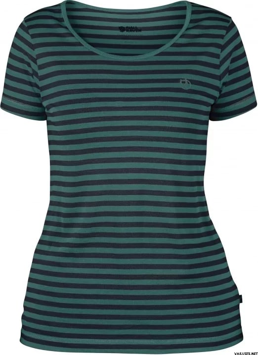 Fjällräven High Coast Stripe T-Shirt W COPPER GREEN
