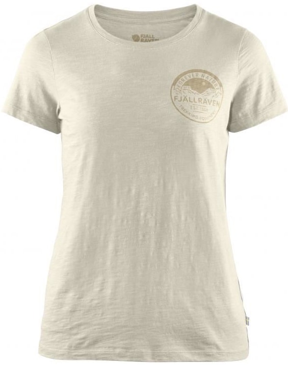 Fjällräven Forever Nature Badge T-Shirt W CHALK WHITE
