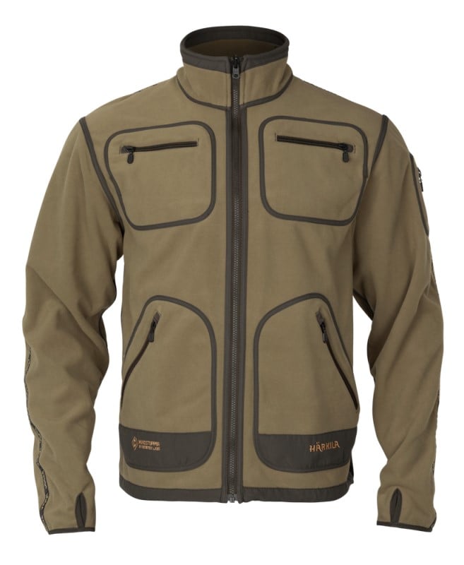 Härkila Kamko Fleece Dark Antique Bronze/Willow Green