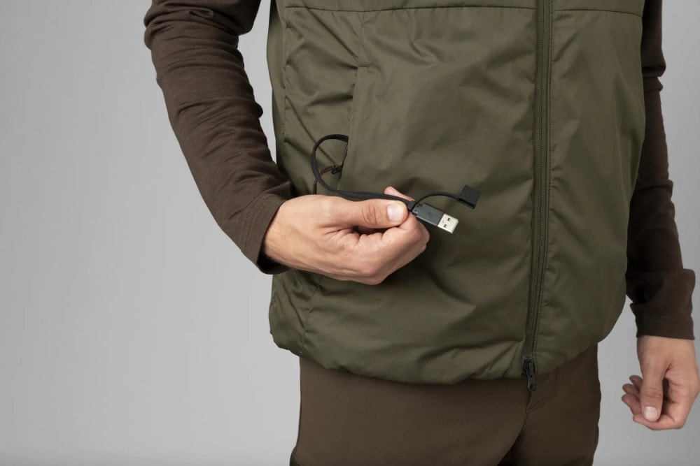 Härkila Clim8 Base Vest Willow Green
