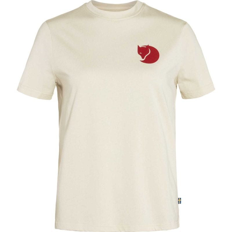 Fjällräven Fox Boxy Logo Tee W Chalk White