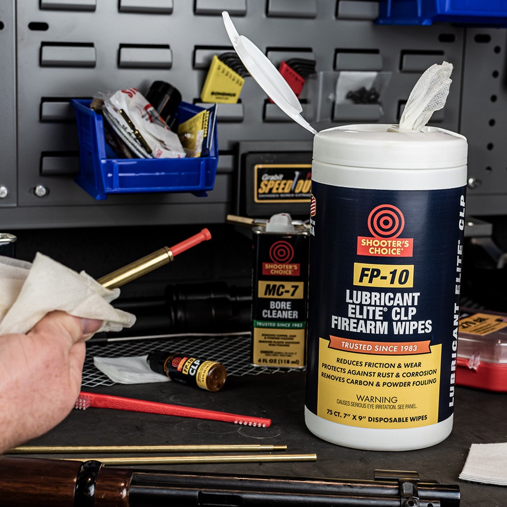 Shooter's Choice FP-10 Lubricant Elite SLP Wipe 75ct