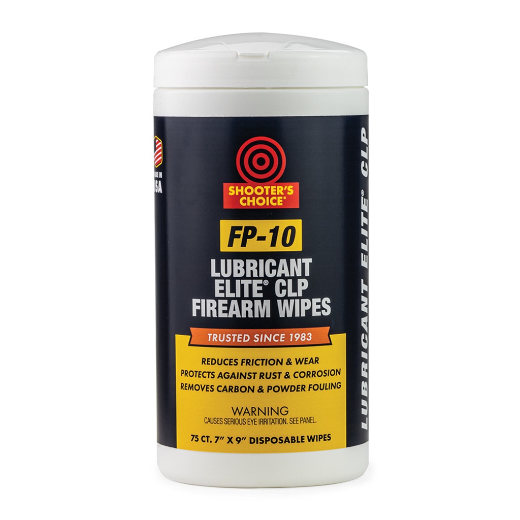 Shooter's Choice FP-10 Lubricant Elite SLP Wipe 75ct