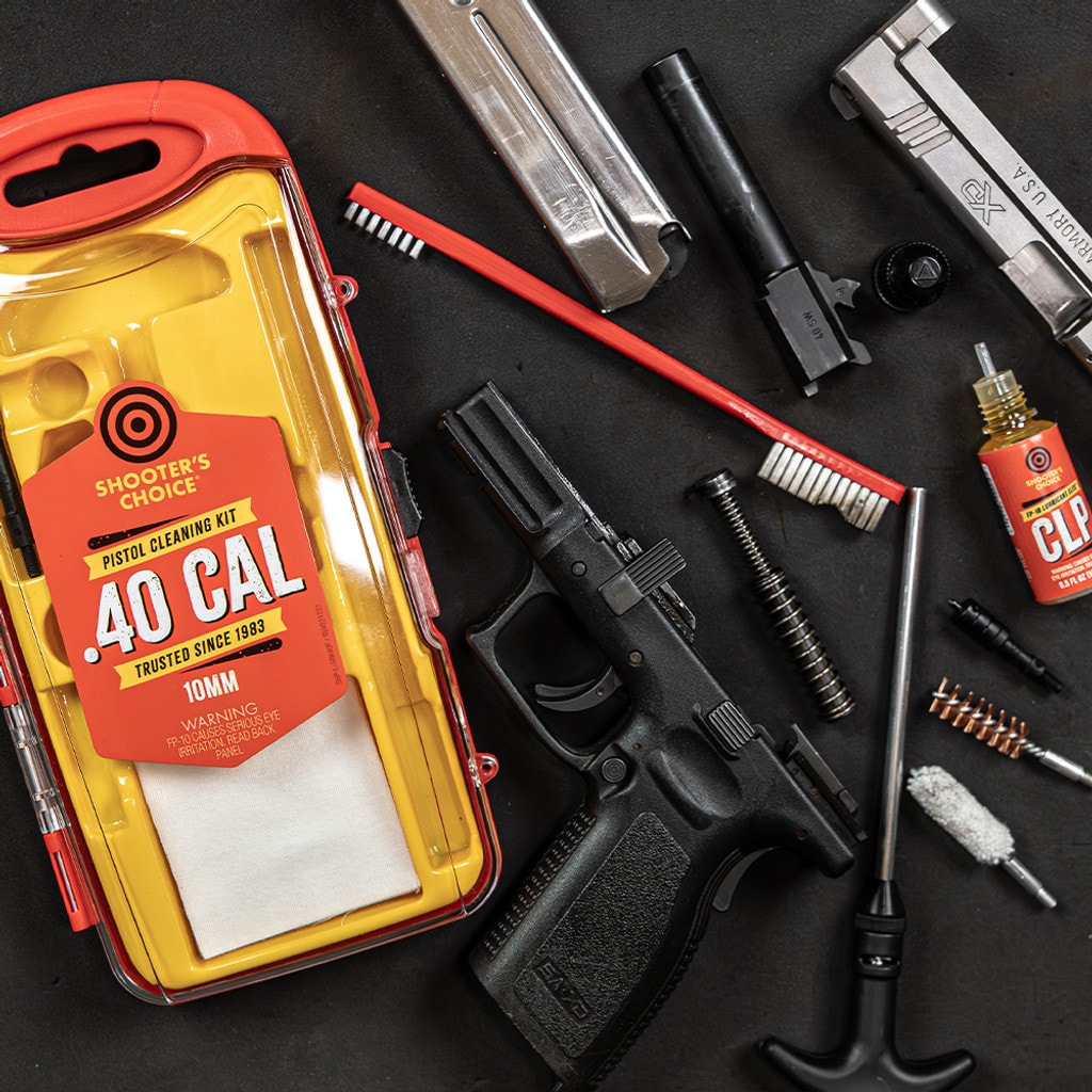 Shooter's Choice .40 cal/10mm Pistol Pussesett
