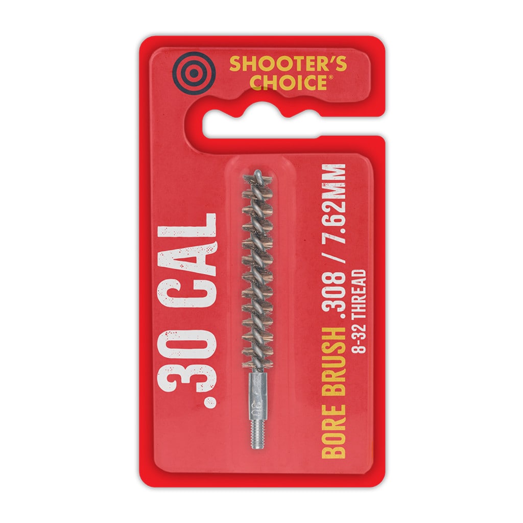 Shooter's Choice .30 cal Phosphor Bronze Bore Brush 3"