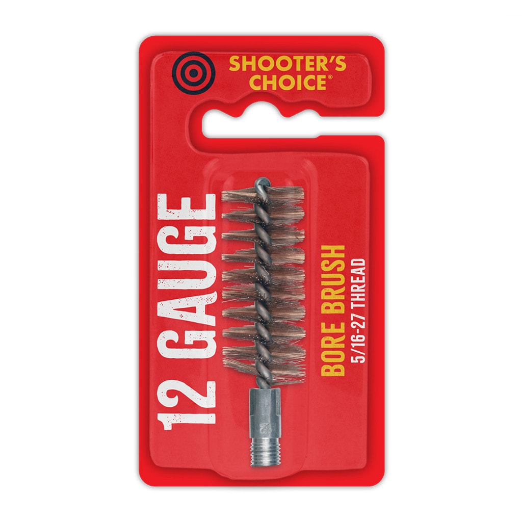 Shooter's Choice 12 Gauge Phosphor Bronze Bore Brush 3"