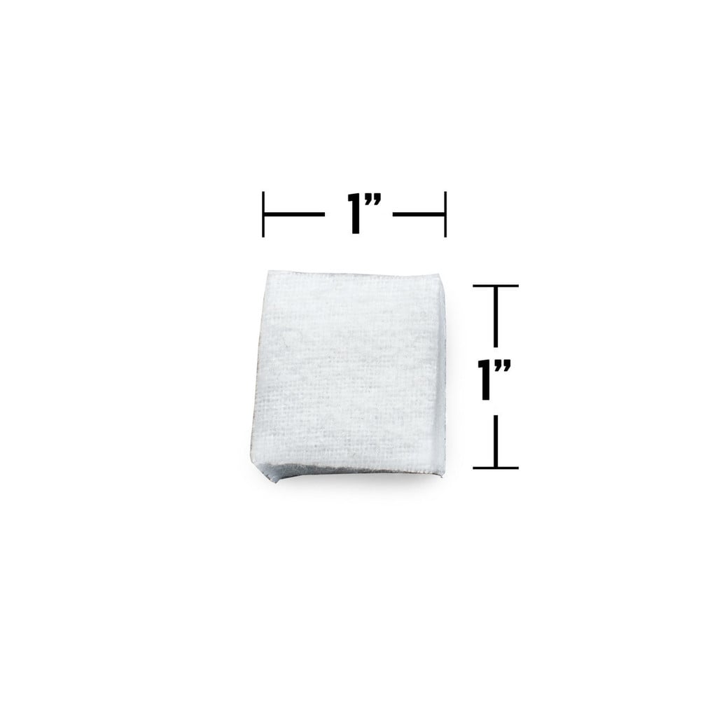 Shooter's Choice 1" Cotton Gun Pusselapper - 500 stk (.17 hmr - 7mm)