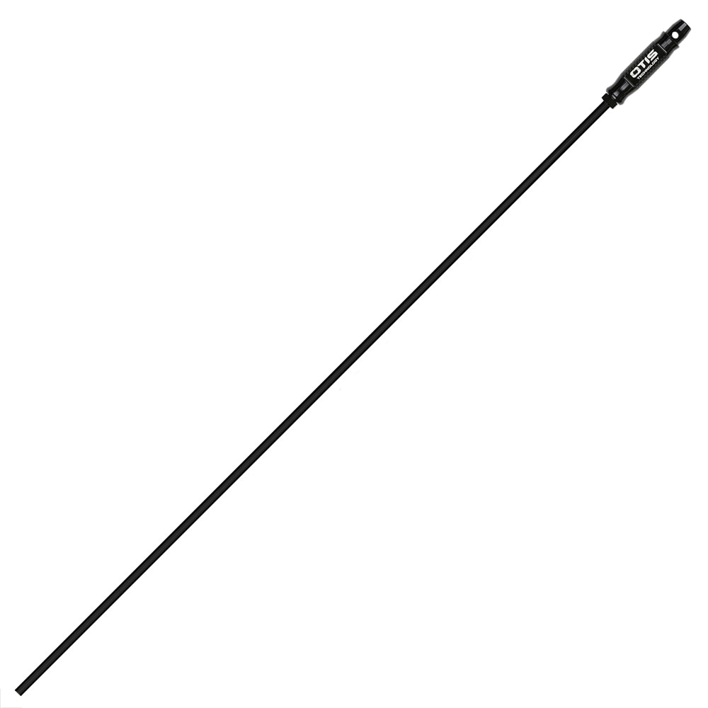Otis Shotgun Cleaning Rod 1-Piece Coated Stainless Steel with Rotating/Fixed Handle 36” Pussestang