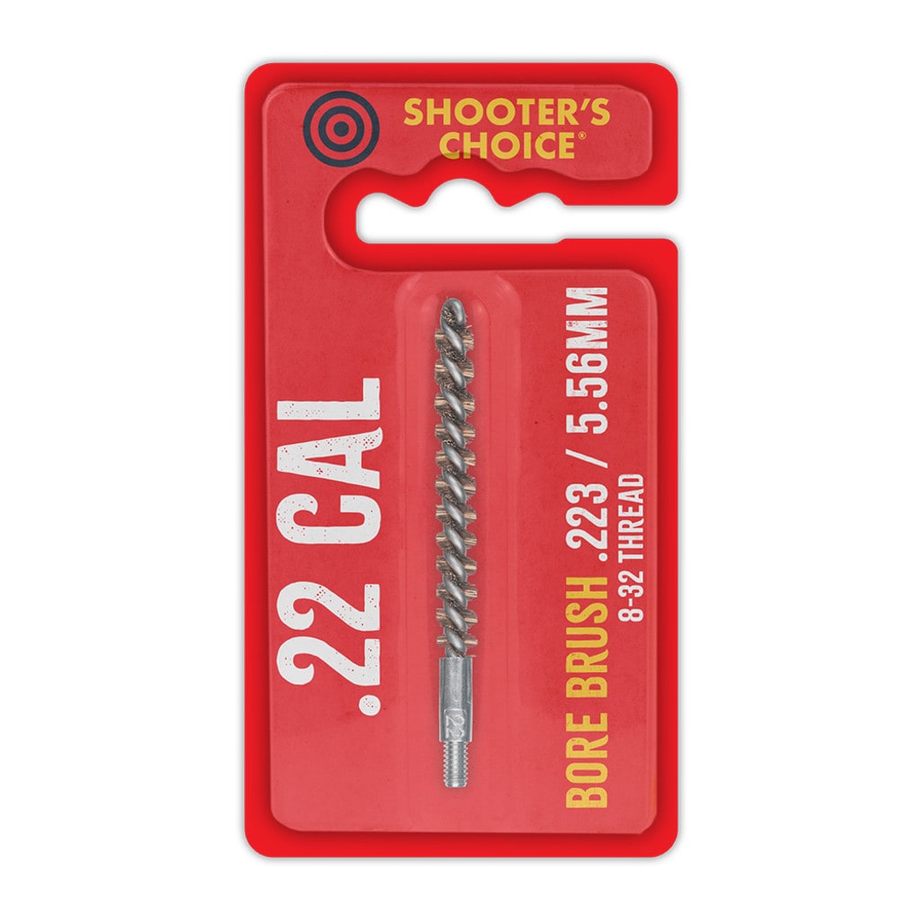 Shooter's Choice .22 Caliber Phosphor Bronze Bore Brush 3"