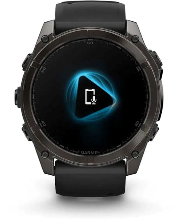 Garmin Fenix 8 51mm Almond, Sapphire Karbongrå