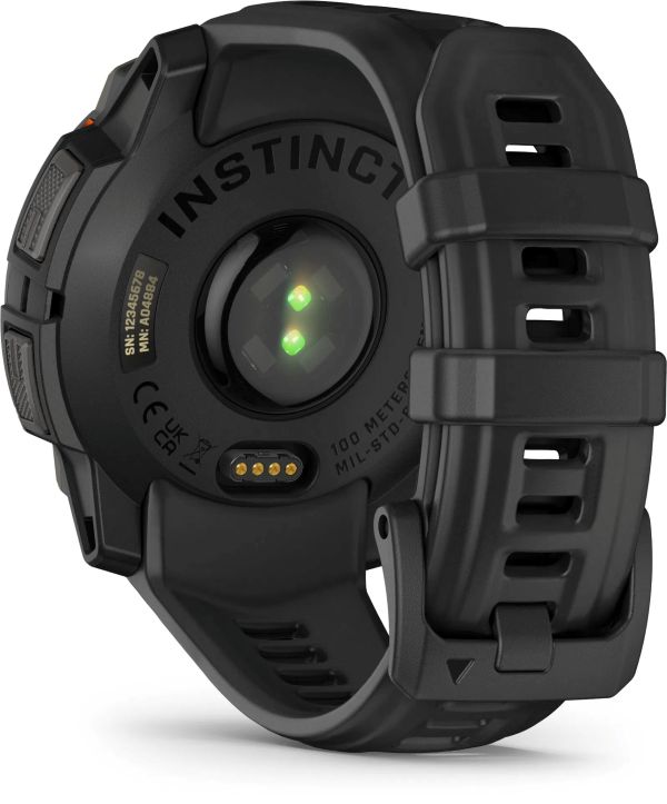 Garmin Instinct 3 45mm Solar, Black