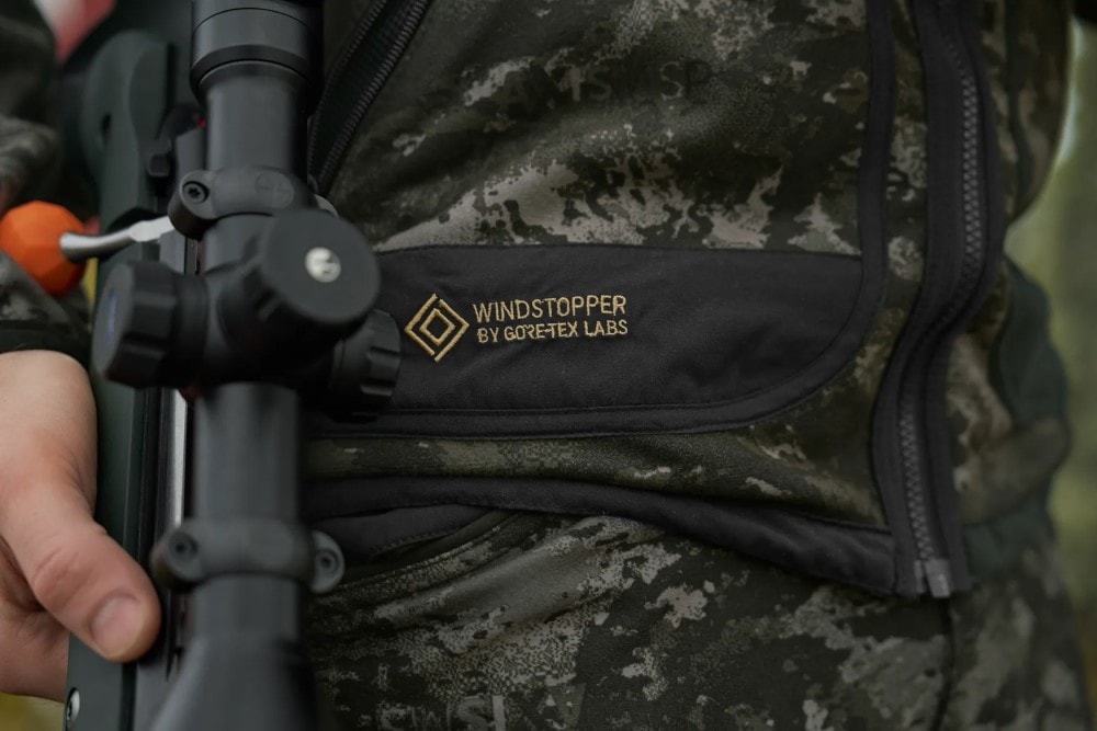 Härkila Kamko NOCTYX WSP Reversible Fleecejakke AXIS MSP Black/Wollow Green