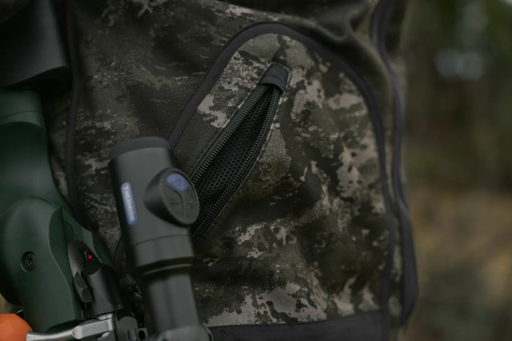 Härkila Kamko NOCTYX WSP Reversible Fleecejakke AXIS MSP Black/Wollow Green