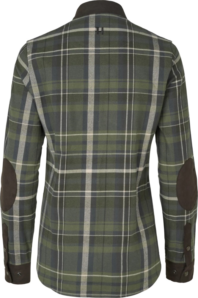 Härkila Pajala Lady L/S skjorte Olive Check