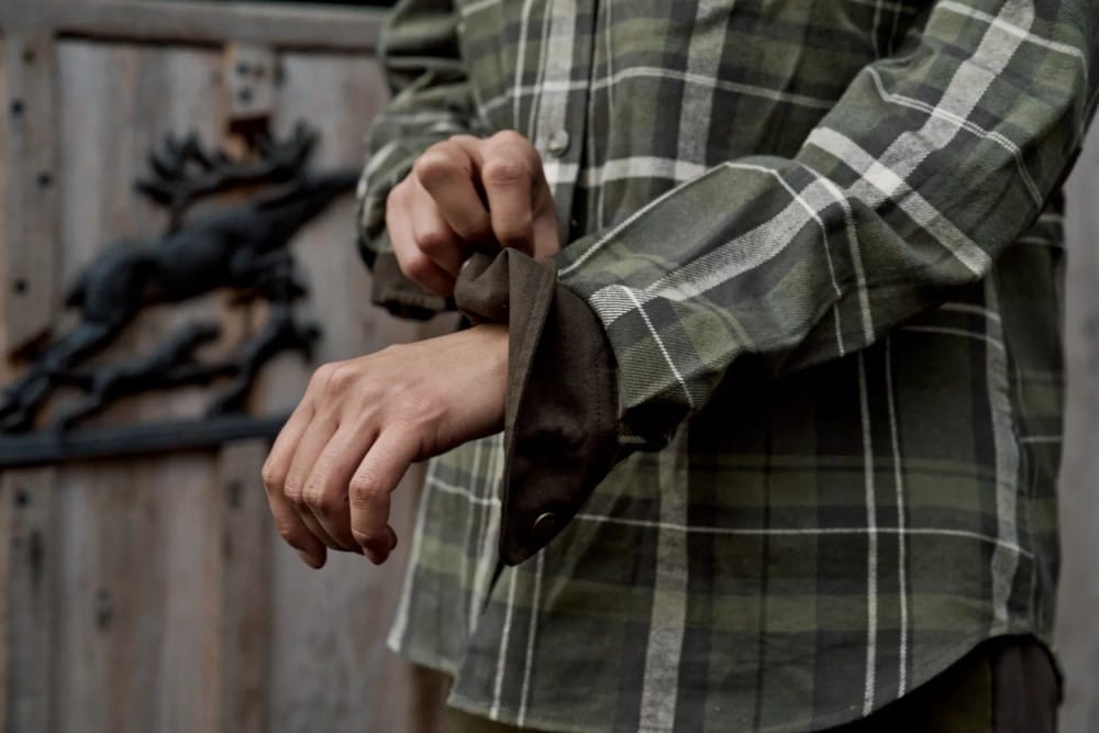 Härkila Pajala Lady L/S skjorte Olive Check