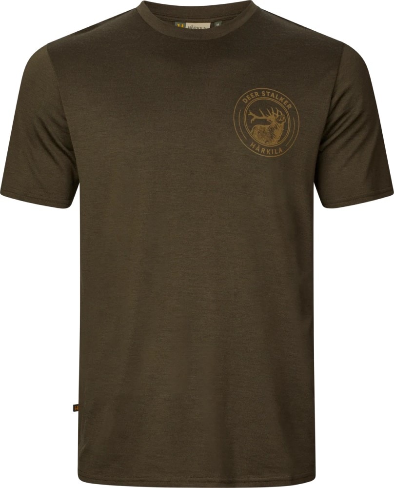 Härkila Game S/S T-Shirt Willow Green Stag