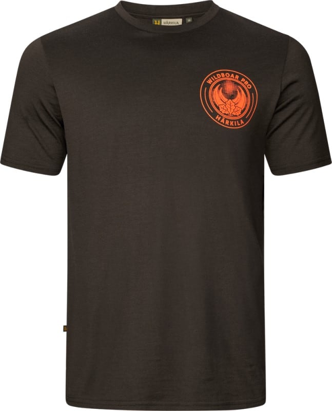 Härkila Game S/S T-Shirt Shadow Brown Wild Boar