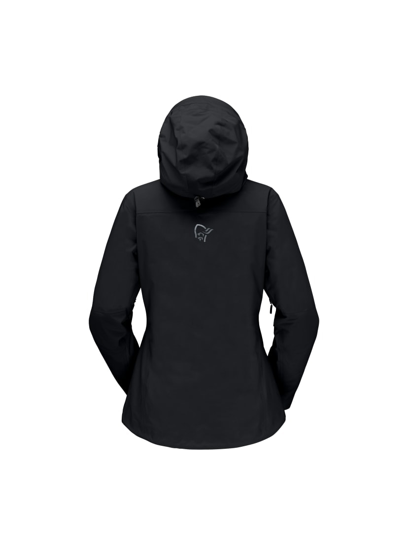 Norrøna trollveggen Gore-Tex Pro light Jacket (W) Caviar Black