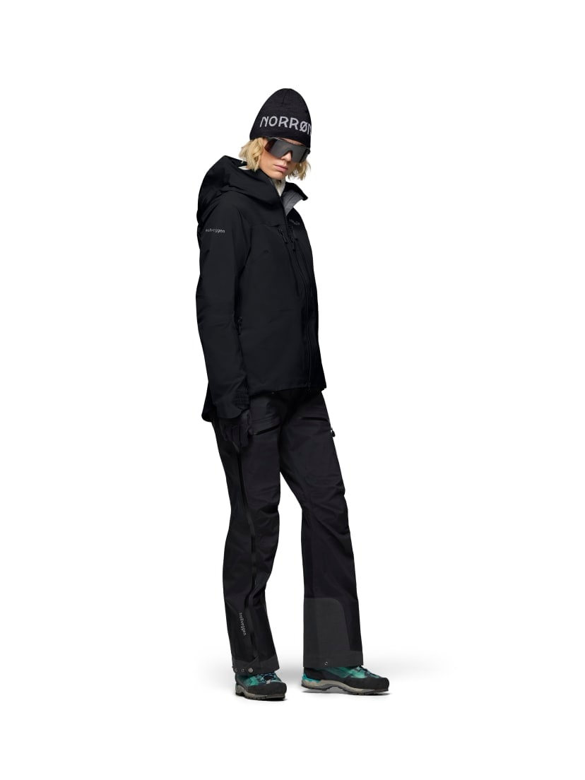 Norrøna trollveggen Gore-Tex Pro light Jacket (W) Caviar Black