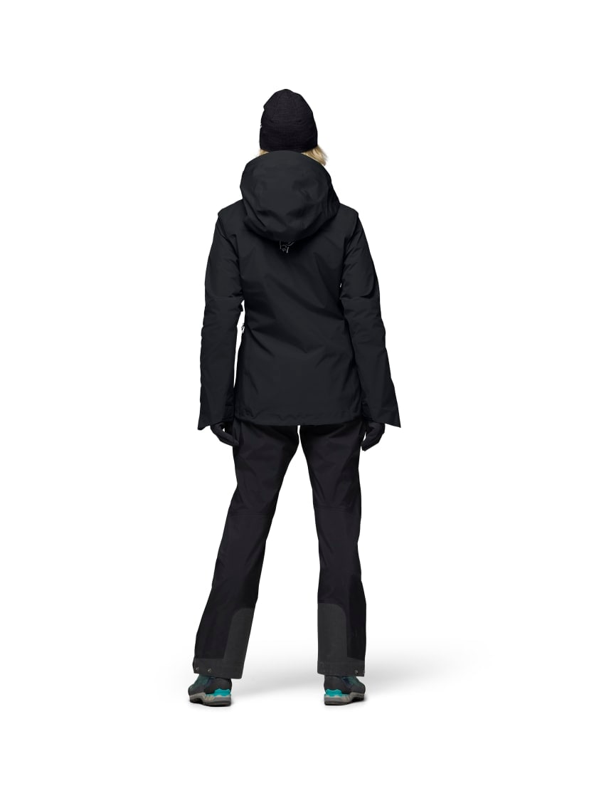 Norrøna trollveggen Gore-Tex Pro light Jacket (W) Caviar Black