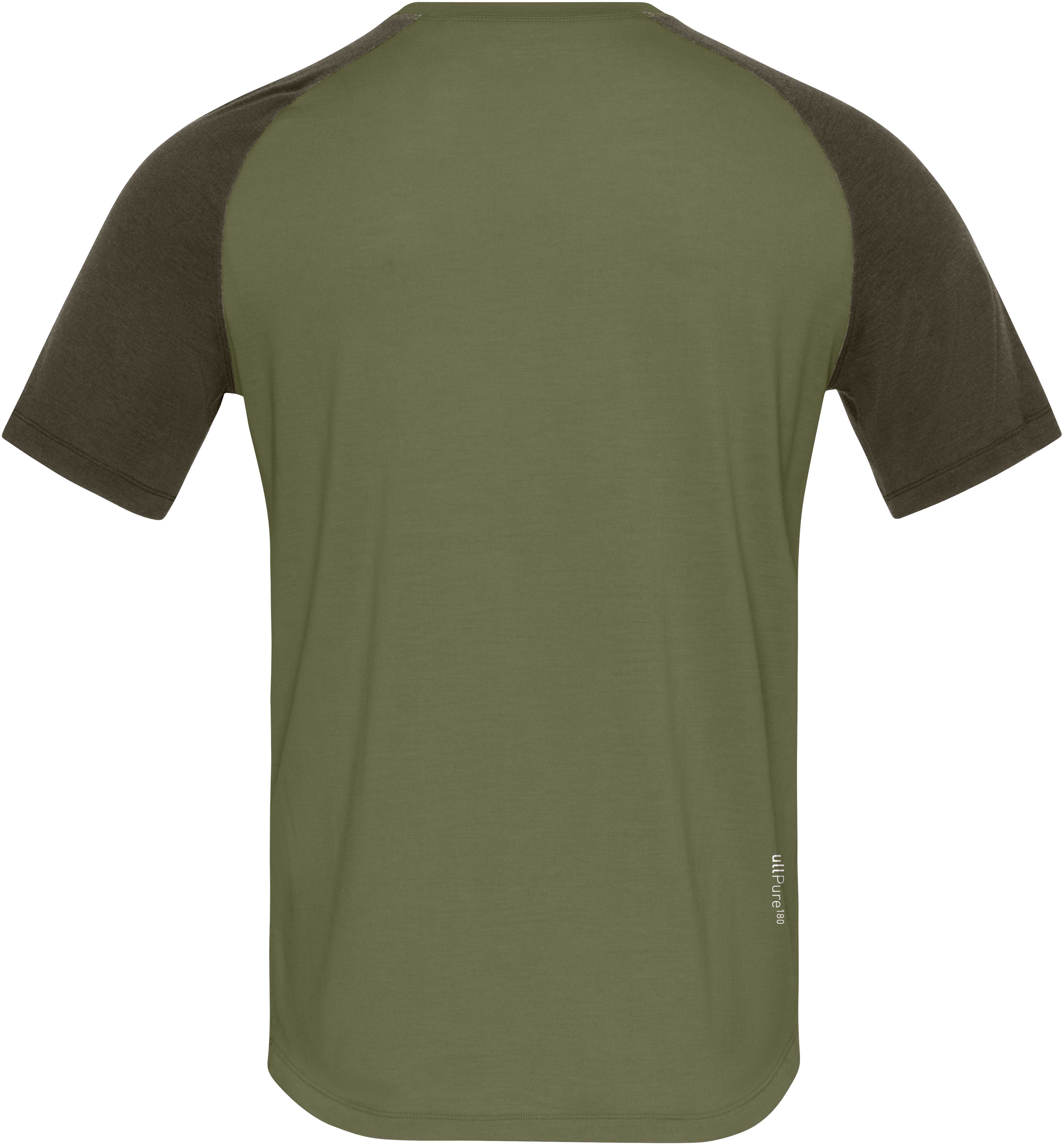 Norrøna Femund pureUll T-shirt (M) Loden Green