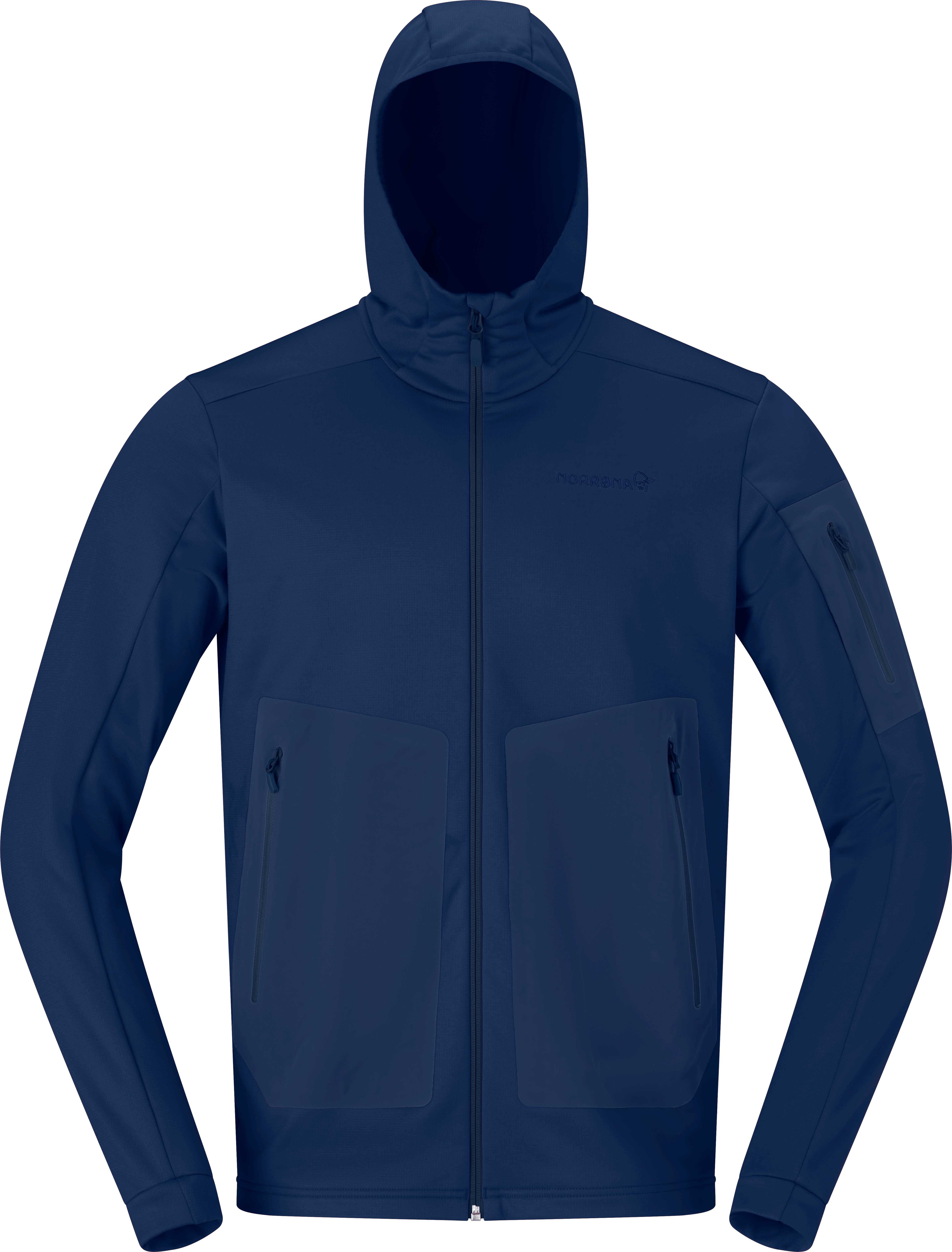 Norrøna Falketind Warm2 Stretch Hood M's Indigo Night