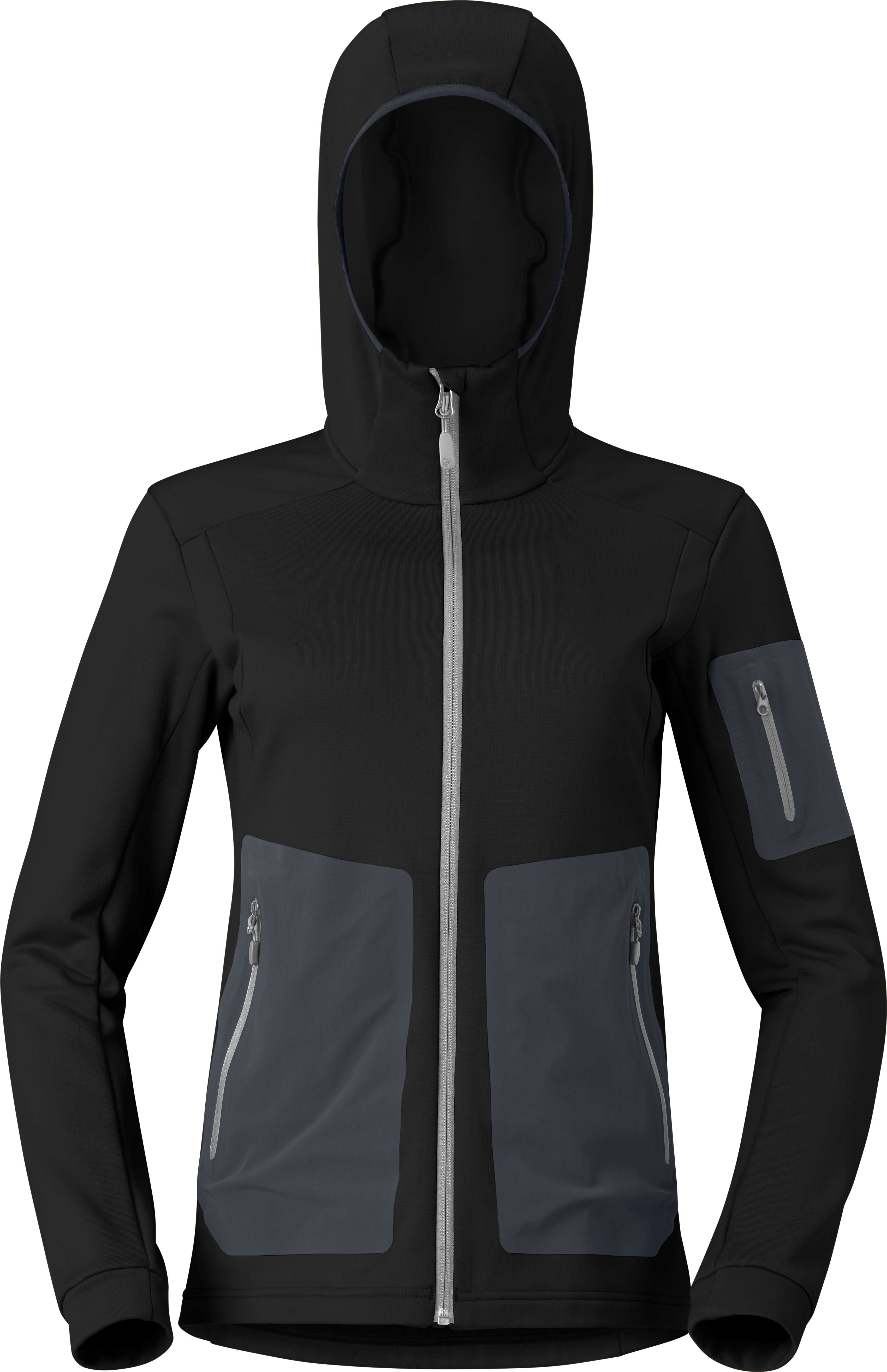 Norrøna Falketind Warm2 Stretch Hood (W) Caviar