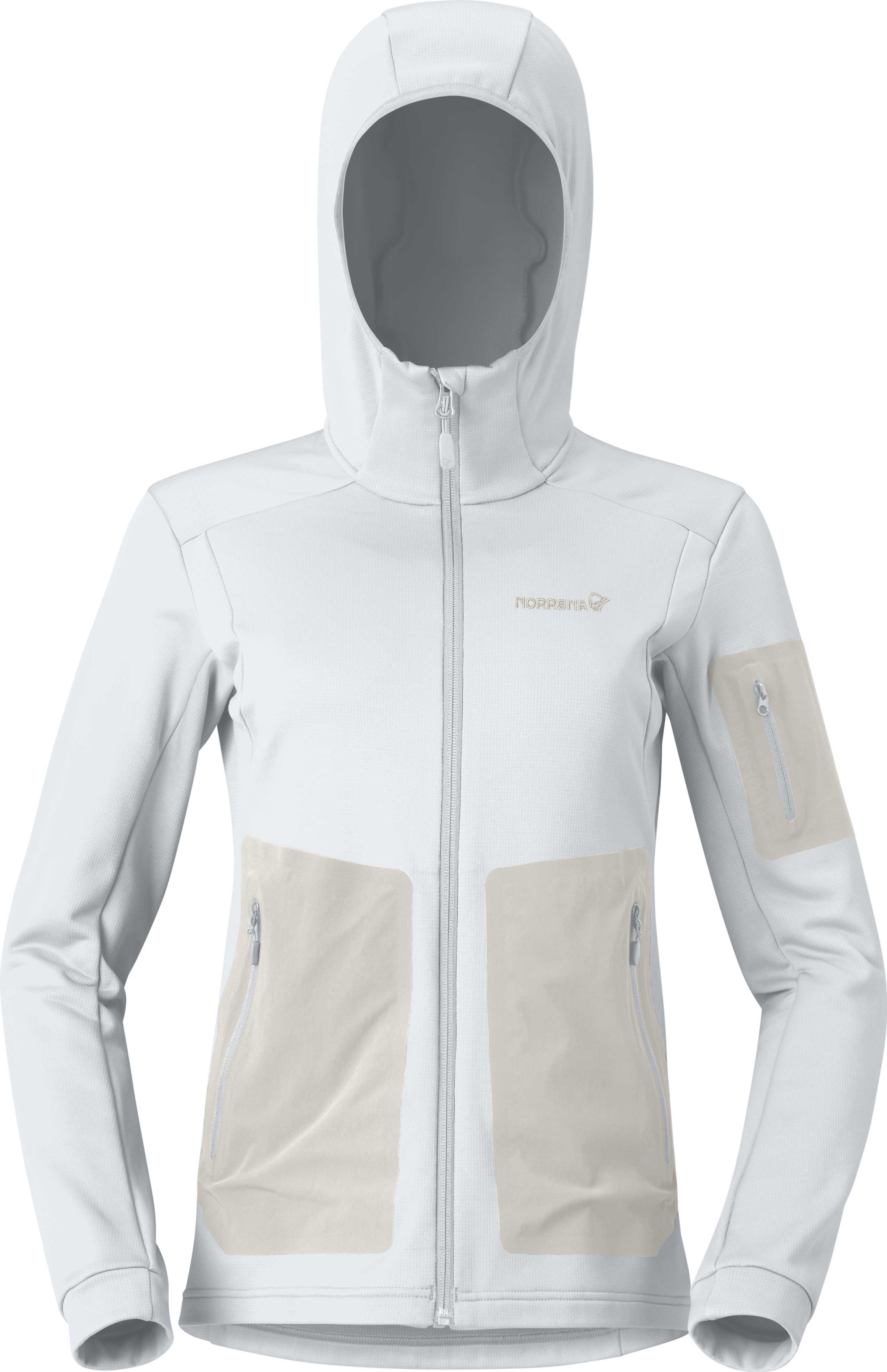 Norrøna Falketind Warm2 Stretch Hood (W) Snow White