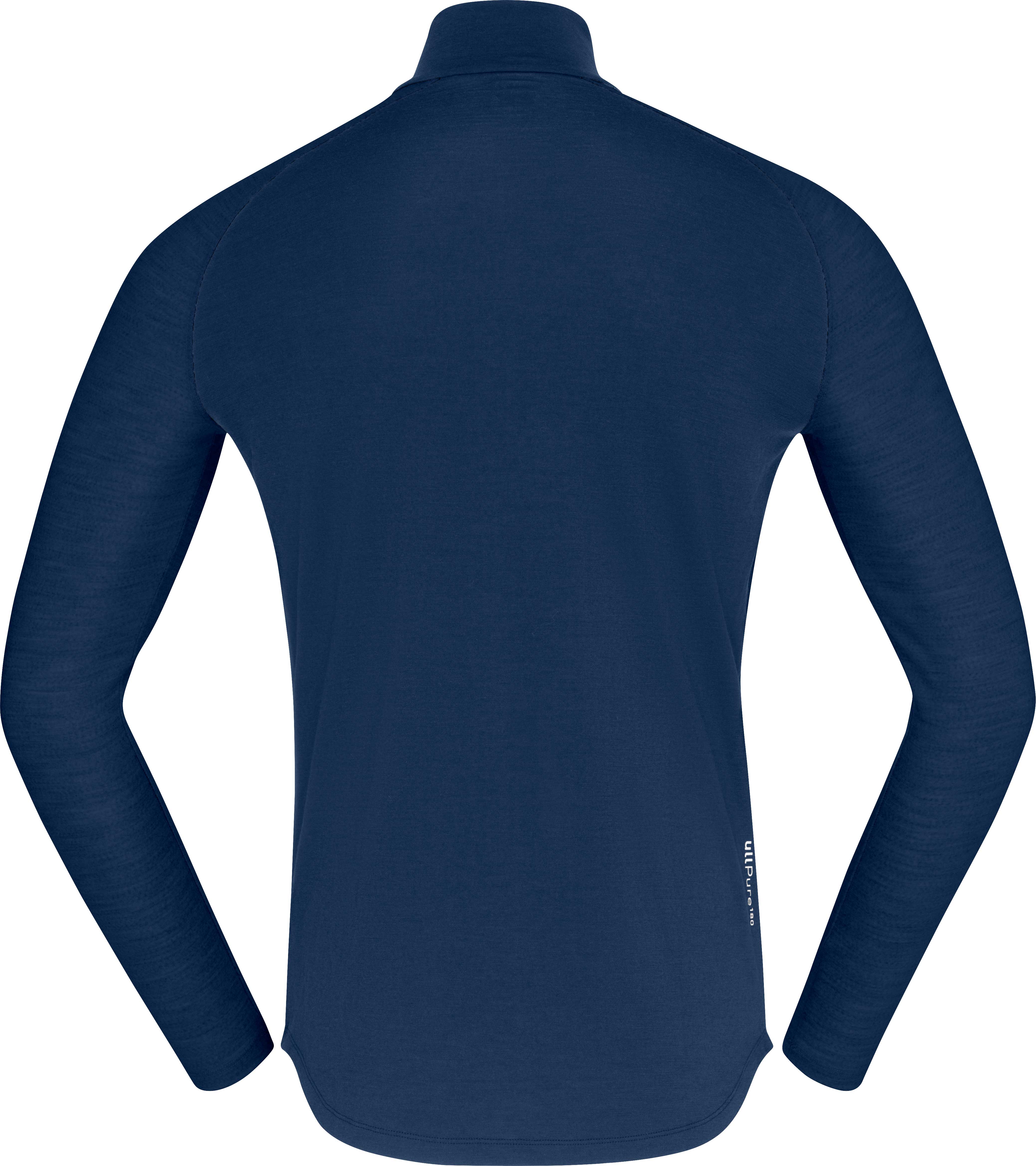 Norrøna Femund Pureull Zip Neck (M) Indigo Night