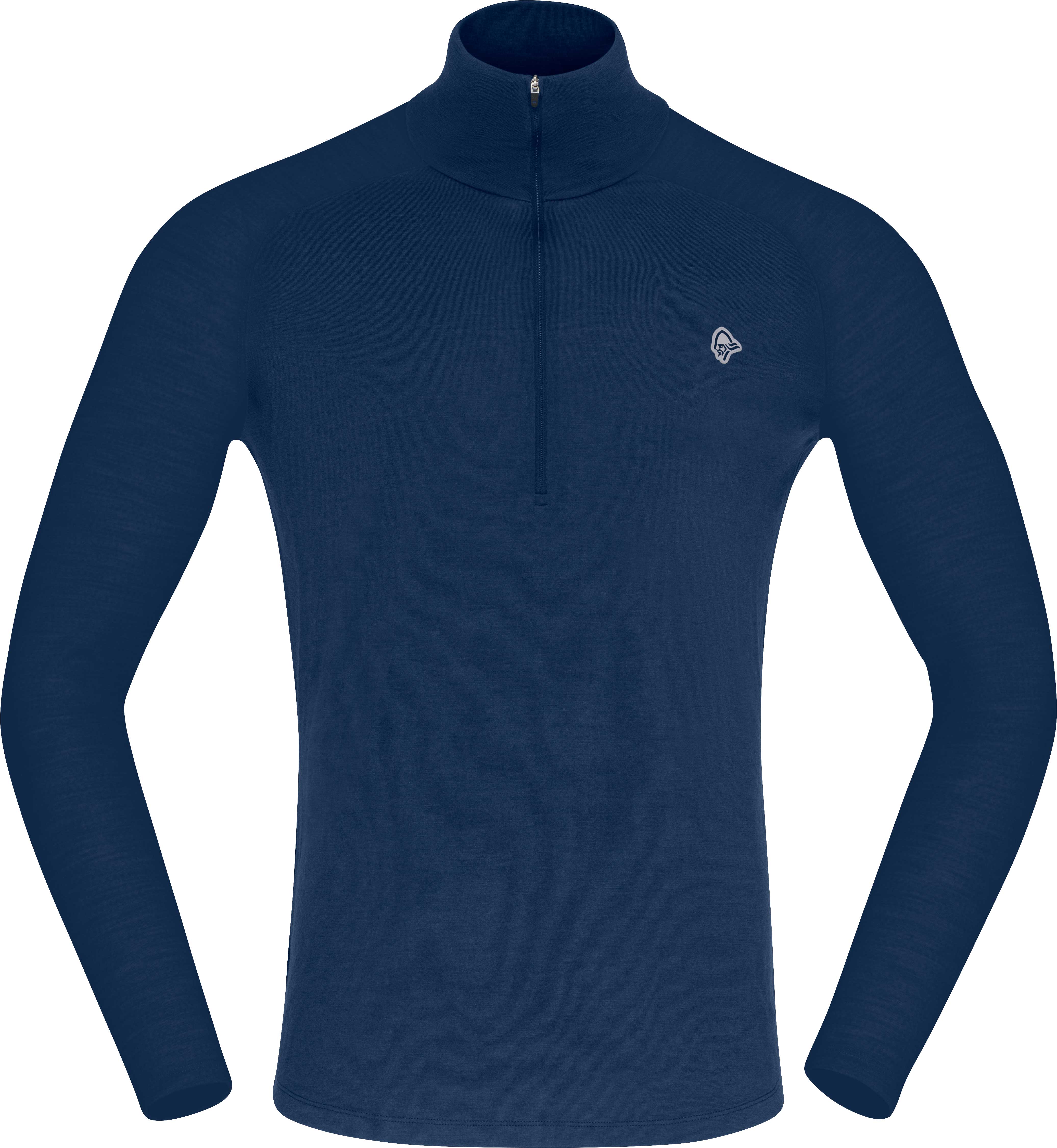 Norrøna Femund Pureull Zip Neck (M) Indigo Night