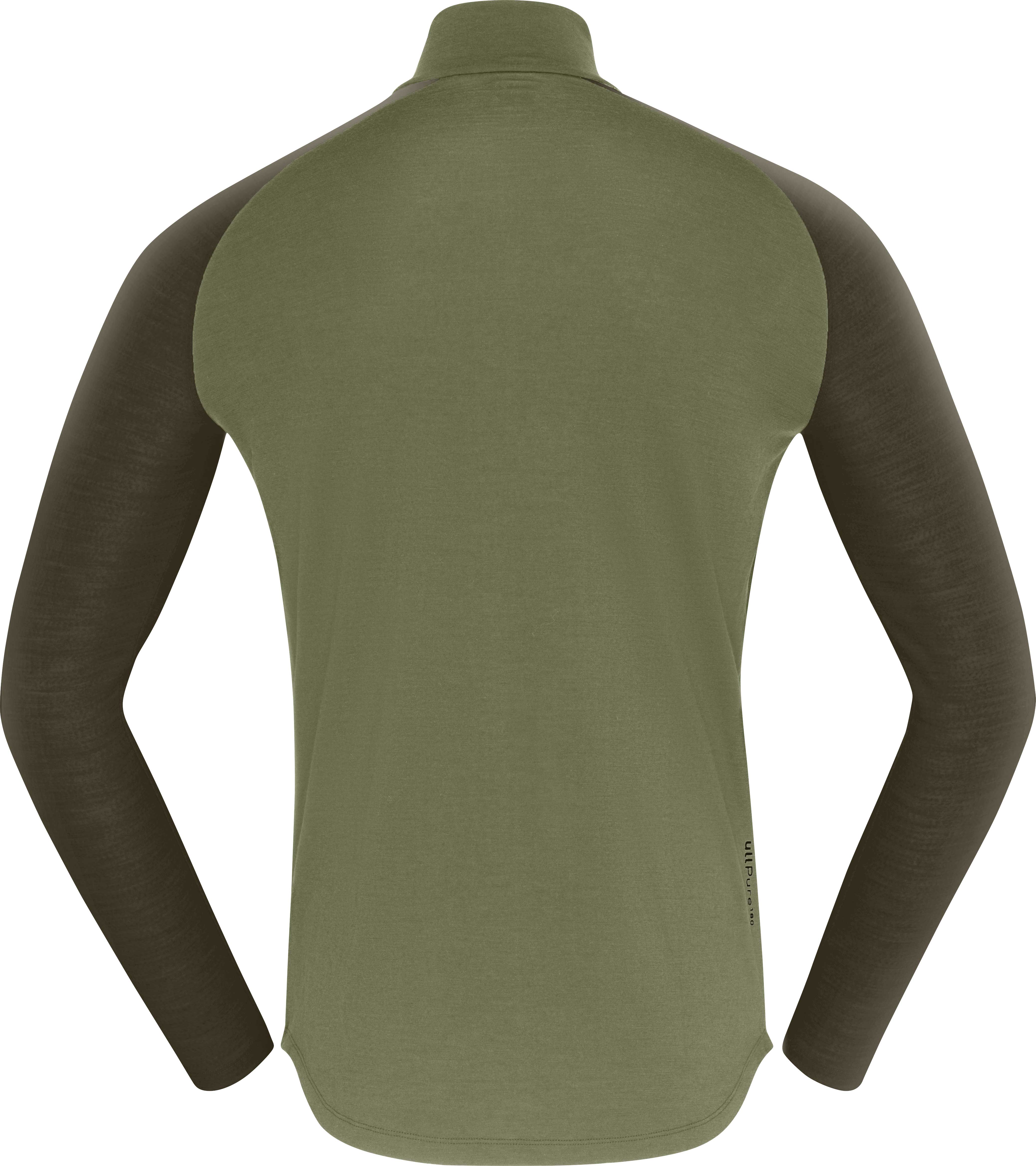 Norrøna Femund Pureull Zip Neck (M) Loden Green