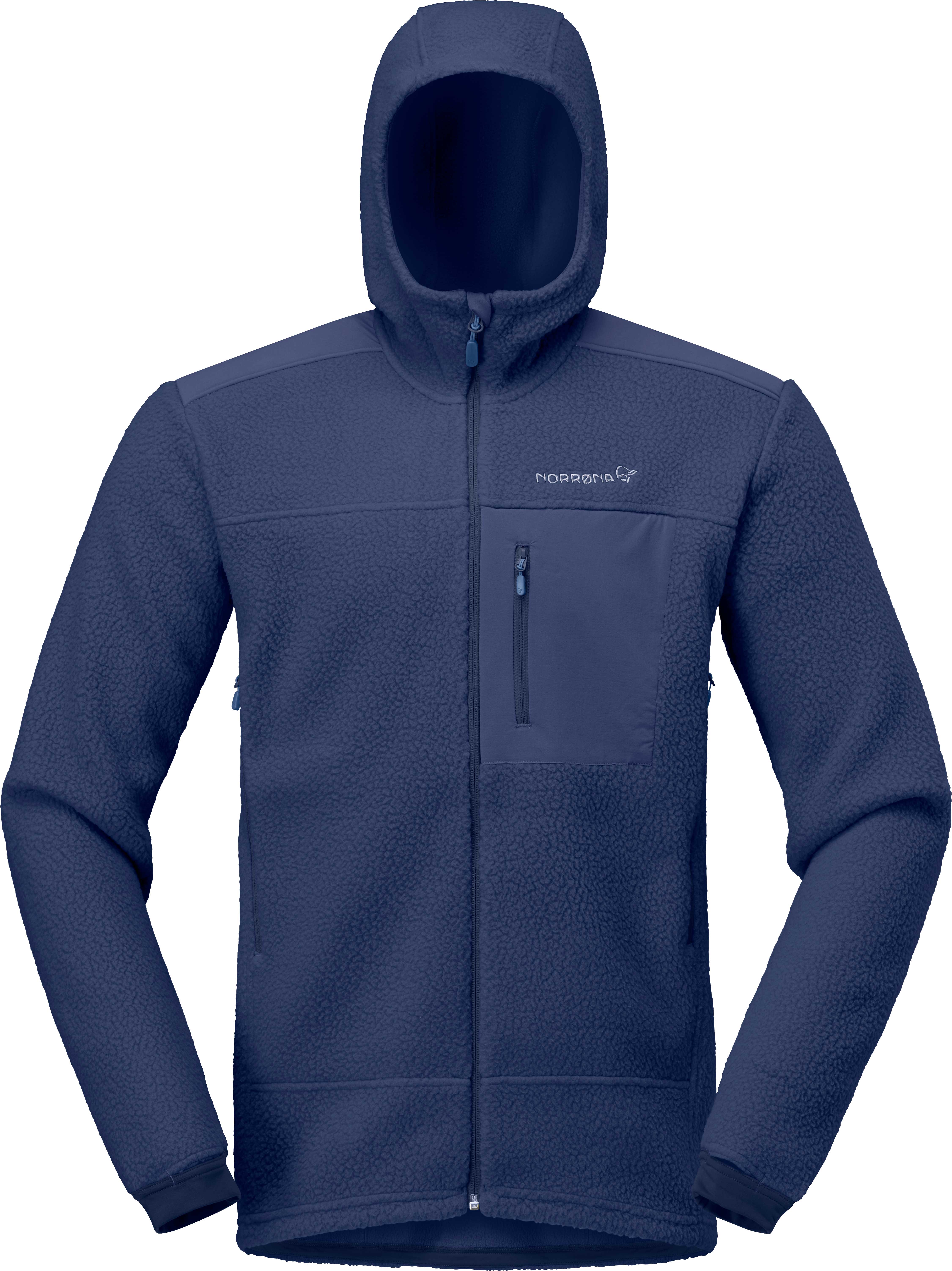 Norrøna Trollveggen Warm3 Zip Hood (M) Indigo Night