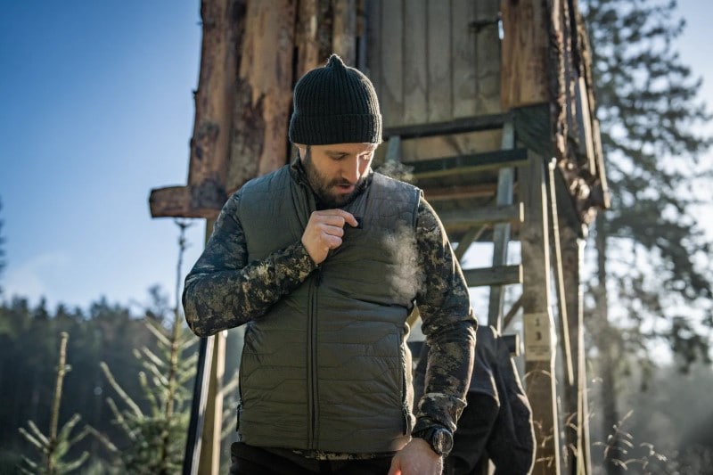 Seeland Celsius Heat Liner Vest Grape Leaf