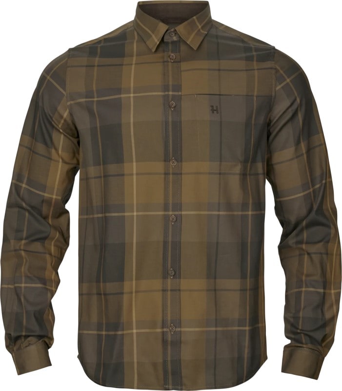 Härkila Akse L/S Skjorte Willow Green Check