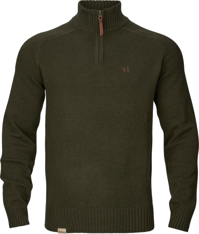 Härkila Vincent Merino Half Zip Genser Rosin