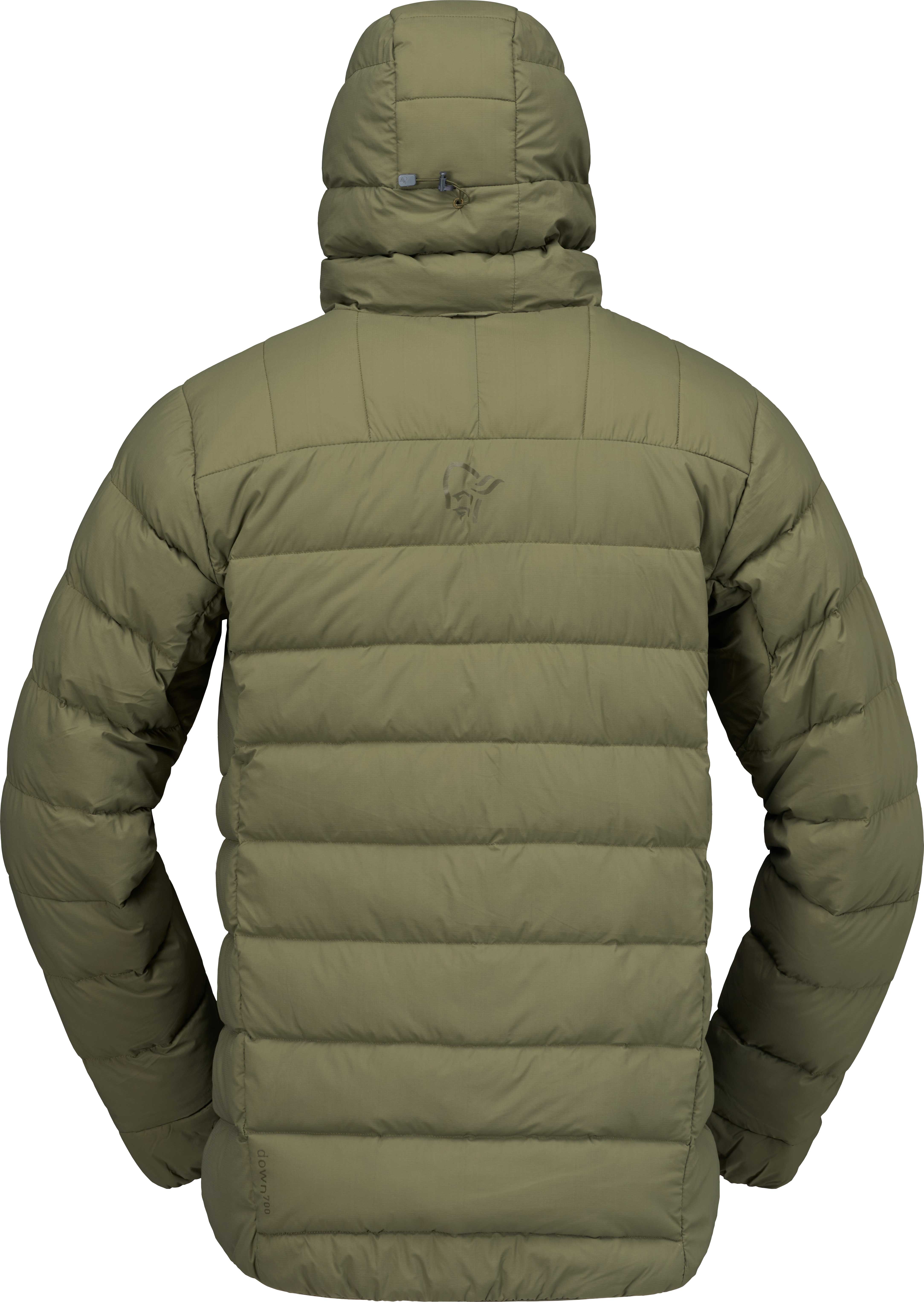 Norrøna Femund Down800 Zip Hood (M) Olive Night