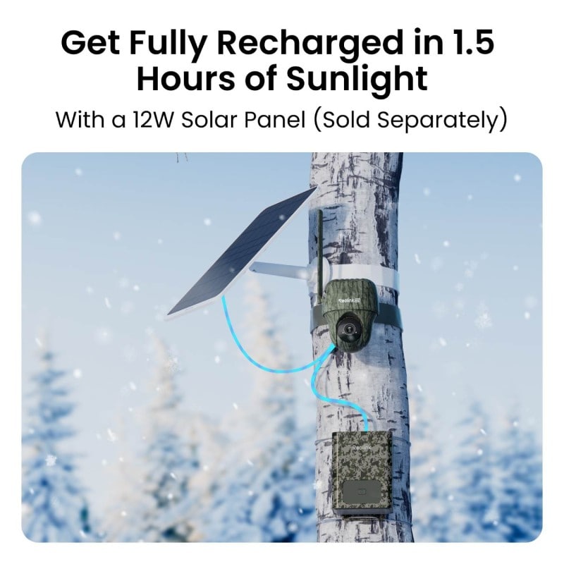 Reolink Utendørs Batteripakke Camo